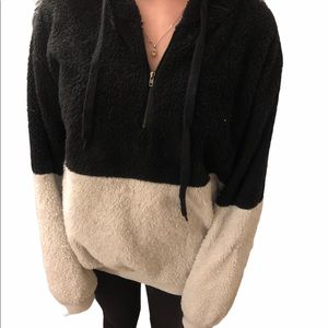 Fluffy Sherpa Sweater